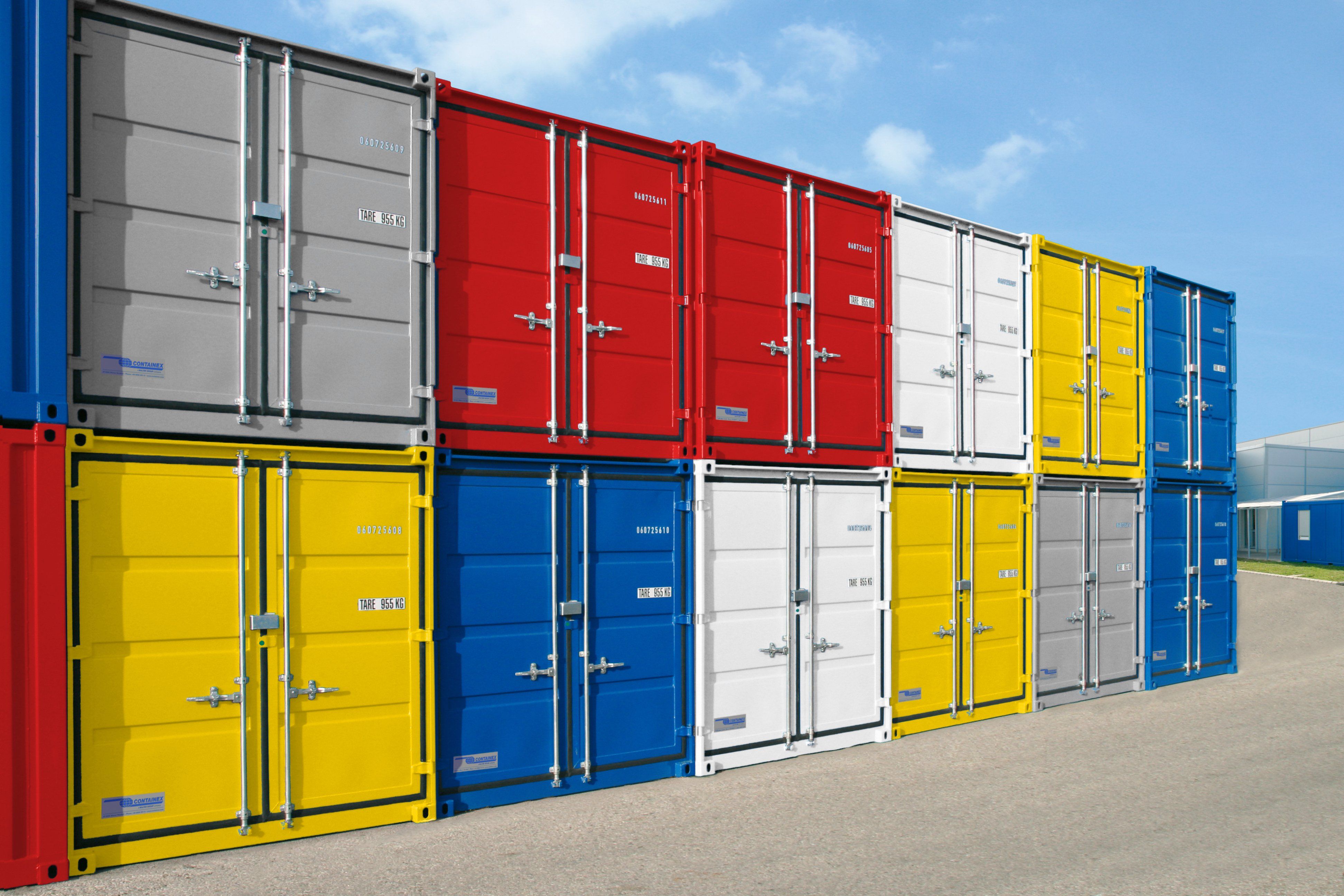 Containex storage containers